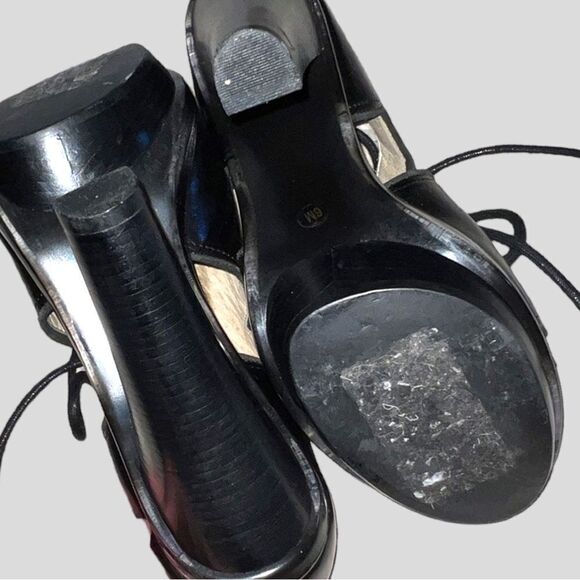 Michael Michael Kors black open toe heels! - Picture 9 of 9